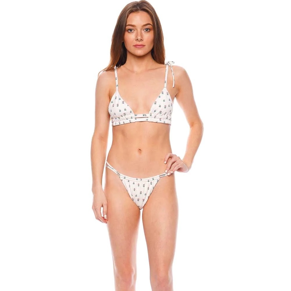 Montce fruity floral bikini bottom